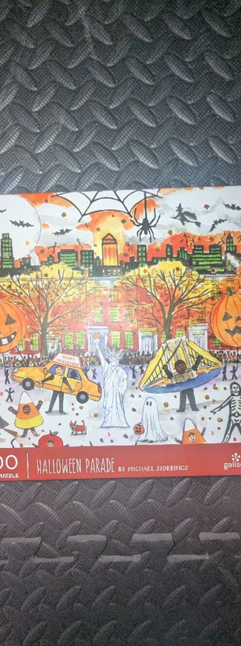 NWT - Galison Puzzle Halloween.Parade